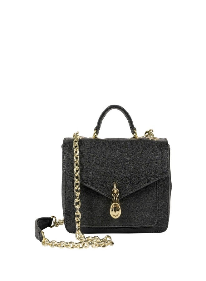 هاي ديزاين حقيبة كتف نسائية سوداء من الجلد الطبيعي من هايدساين ستيرلينغ 01 - Image 1